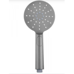 Round Brushed Nickel Handheld Shower Head